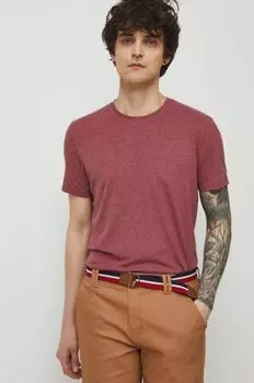 Медицинская футболка Medicine, бордовый