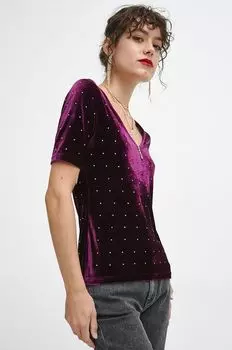 Медицинская футболка Medicine, бордовый