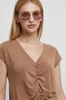 Медицинская футболка Medicine, коричневый