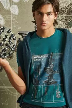 Медицинская футболка Medicine, зеленый