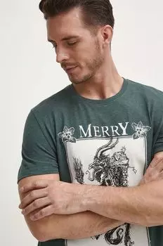 Медицинская футболка Medicine, зеленый