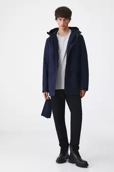 Медицинская куртка-парка Medicine, темно-синий