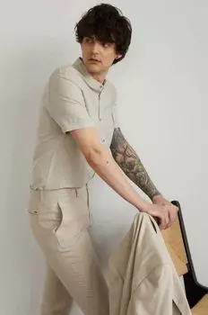 Медицинская рубашка Medicine, бежевый