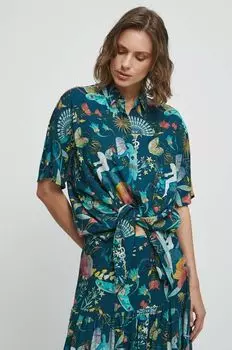 Медицинская рубашка Medicine, бирюзовый