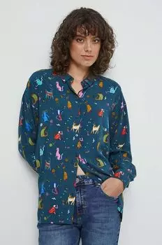 Медицинская рубашка Medicine, бирюзовый