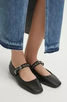 Медицинские балетки из кожи Medicine, черный