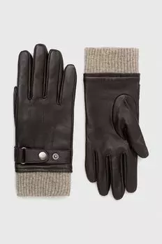 Медицинские кожаные перчатки Medicine, коричневый