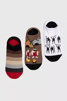 Медицинские носки, 3 шт. Medicine, коричневый