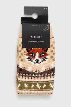 Медицинские носки Medicine, бежевый