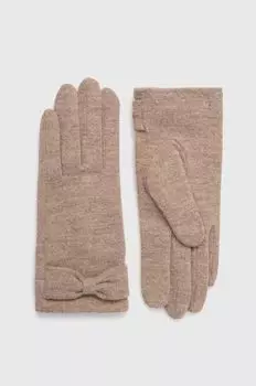 Медицинские шерстяные перчатки Medicine, бежевый