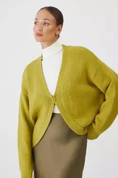 Медицинский кардиган с добавлением шерсти Medicine, зеленый