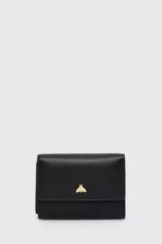 Медицинский кожаный кошелек Medicine, черный