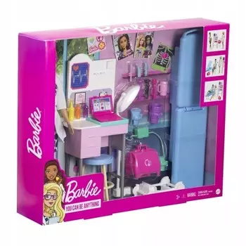 Медицинский набор Mattel Кукла Барби Доктор Доктор аксессуары GWV01 Barbie