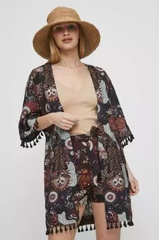 Медицинское кимоно Medicine, черный