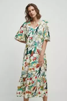 Медицинское платье Medicine, бежевый