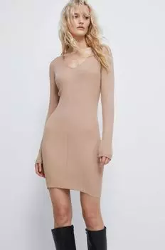 Медицинское платье Medicine, бежевый
