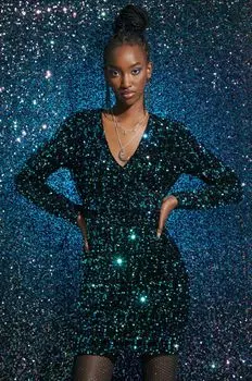 Медицинское платье Medicine, бирюзовый