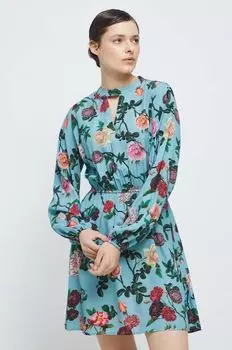 Медицинское платье Medicine, бирюзовый