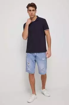 Медицинское поло Medicine, темно-синий