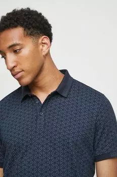 Медицинское поло Medicine, темно-синий