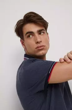 Медицинское поло Medicine, темно-синий