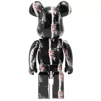 Medicom энди уорхол the rolling stones sticky fingers be@r, черный