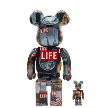 Medicom be@rbrick журнал life 100% и 400%, мультиколор