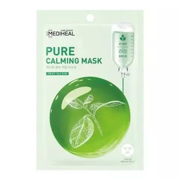MEDIHEAL Pure Calming Mask Успокаивающая тканевая маска 20 мл Markenlos