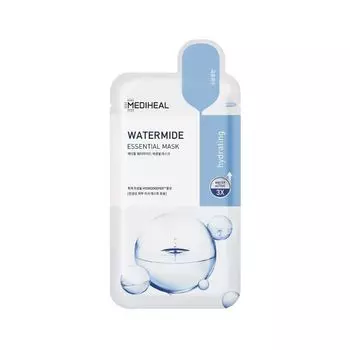 Mediheal Watermide Essential Mask 1’S Глубоко очищающая маска, Blue