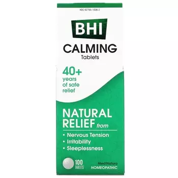 MediNatura BHI Calming, 100 таблеток