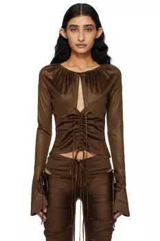 Медная блузка Knwls, коричневый