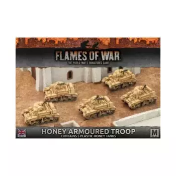 Медовый бронетанковый отряд, Flames of War - WWII - British - Vehicles