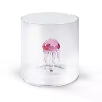 Медуза из стеклянной чашки WD LIFESTYLE, прозрачный