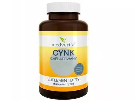 Medverita, Хелатный цинк, 15 мг, 180 капсул