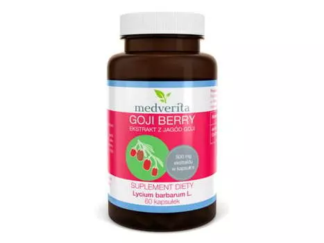 Medverita, Ягоды Годжи, 60 капсул