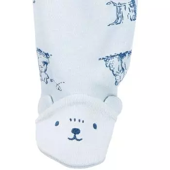 Медвежонок Baby Carter на двусторонней молнии для сна и игр Carter's