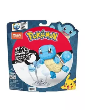 Mega Construx, набор блоков, фигурка Покемона, Сквиртл, GYH00