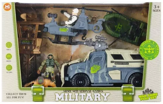 MEGA CREATIVE 523470 Военный набор