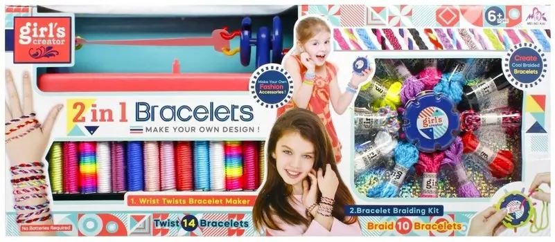 Mega Creative, Beauty набор для плетения браслетов 501290