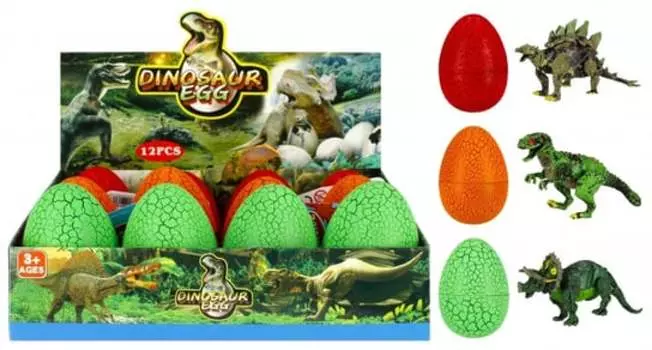 Mega Creative, Динозавр складной 9 см, Egg Mix