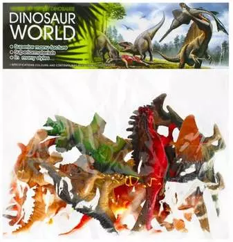 Mega Creative, Фигурки динозавров 12 шт.