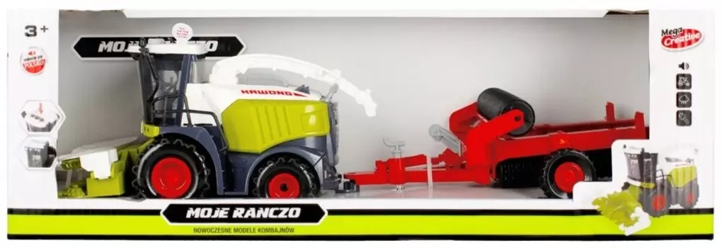 Mega Creative, Комбайн 21 см, Moje Ranczo, 492346