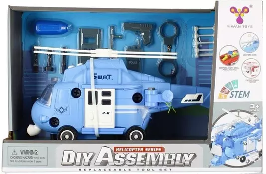 Mega Creative, Поворотный вертолет с аксессуарами, 499168