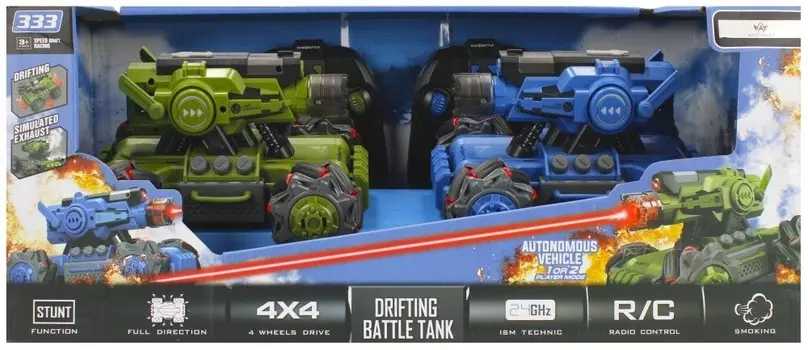 Mega Creative, Резервуар для воды с дистанционным управлением, 2 шт.