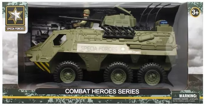 Mega Creative, Военный автомобиль с аксессуарами, Микс 502162