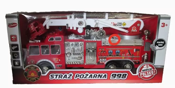 Мега Креатив, автомобиль Пожарная команда Mega Creative