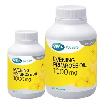 Mega Mega we care ЭПО 1000мг 200капсул+30капсул, Yellow transparent