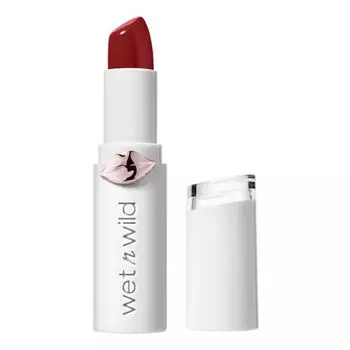 Мега последняя блестящая помада для губ Wet n wild, цвет crimson crime, 3,3 гр