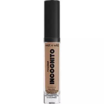 MegaLast Incognito All-Day Concealer с полным покрытием, светлый, средний wet n wild, 5 ml