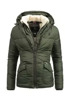 Меган зимняя куртка NAVAHOO, цвет Olivgrn